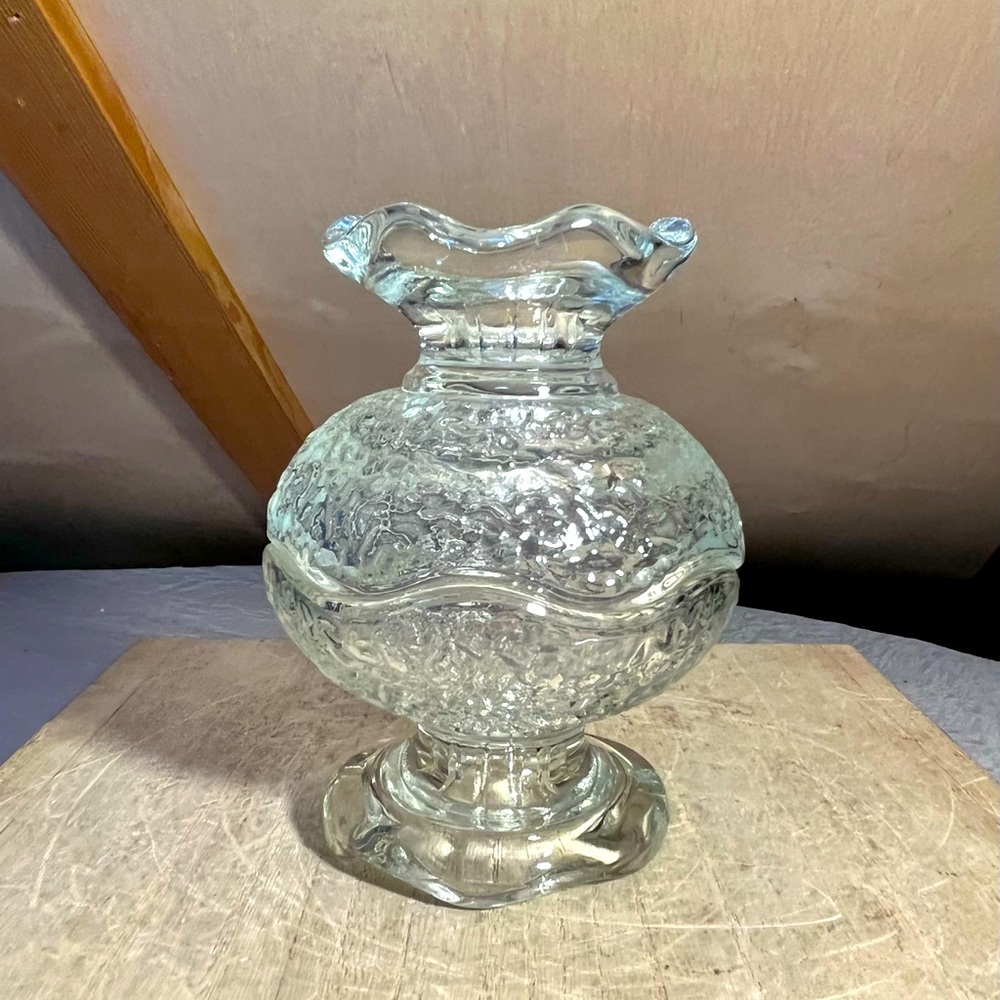 Set of Vintage Anchor Hocking Glass Stax Candle Holders